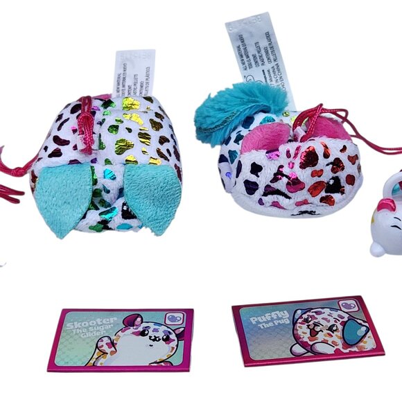 Pikmi Pops Puffly The Pug & Skooter The Sugar Glider Super Set Rare - Picture 4 of 4